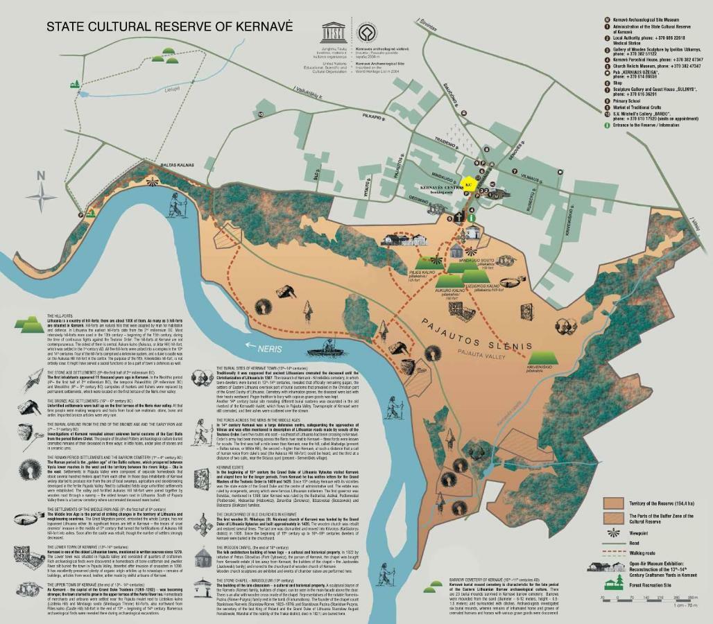 فندق Kernaves Centras المظهر الخارجي الصورة